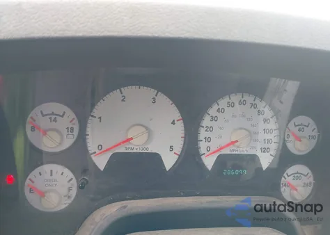 2006 Dodge Ram 2500 Slt/Trx4 Off Road/Sport/Power Wagon из США, поврежденный, VIN 3D7KS28C56G284636